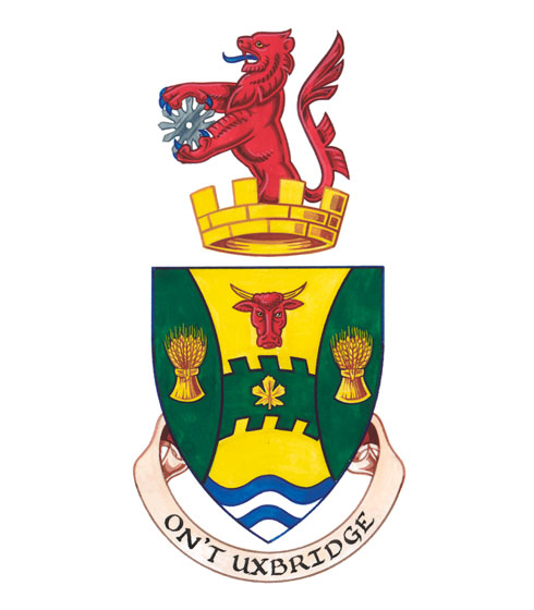 Arms (crest) of Uxbridge (Ontario)