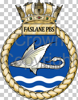 Coat of arms (crest) of the 1 Patrol Boat Squadron - Faslane Patrol Boat Squadron, Royal Navy