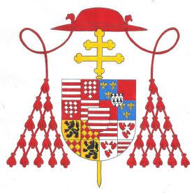 Arms (crest) of Gustave Maximilien Juste de Croÿ-Solre
