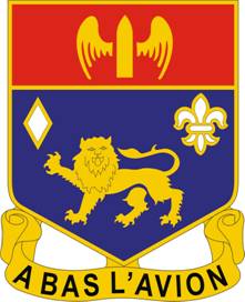 Arms of 197th Field Artillery Regiment, New Hampshire Army National Guard