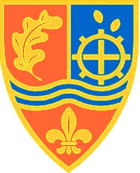 Arms (crest) of the Ermelunden District, YMCA Scouts Denmark