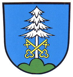 Wappen von Sankt Peter (Hochschwarzwald) / Arms of Sankt Peter (Hochschwarzwald)