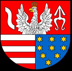 Arms of Szydłowiec (county)