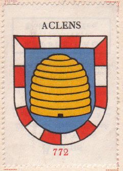 Wappen von/Blason de Aclens