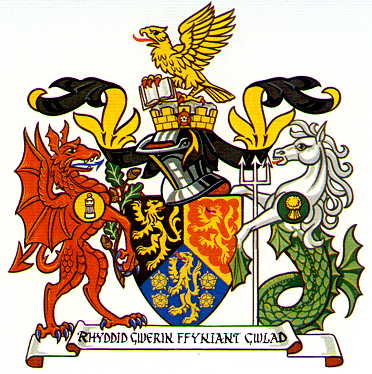 Arms (crest) of Dyfed