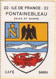 Blason de Fontainebleau/Coat of arms (crest) of {{PAGENAME