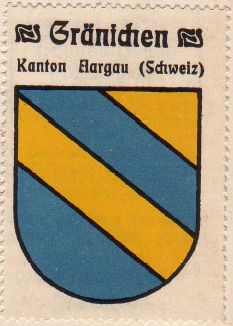 Wappen von/Blason de Gränichen
