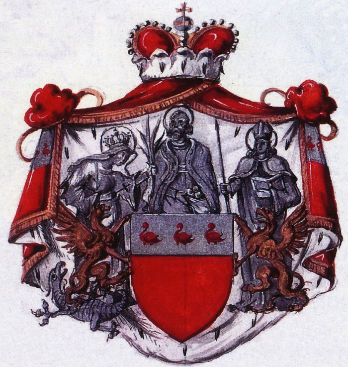 Wapen van Hingene/Coat of arms (crest) of Hingene