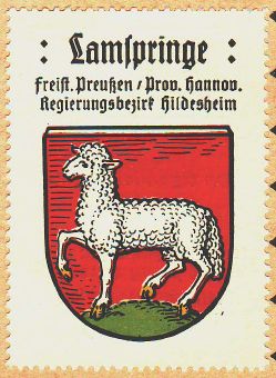 Wappen von Lamspringe/Coat of arms (crest) of Lamspringe