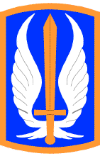 Coat of arms (crest) of 17th Aviation Brigade, US Army
