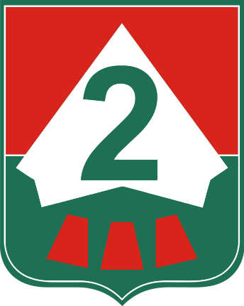 Coat of arms (crest) of 2nd Infantry Division, ARVN