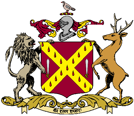 Arms (crest) of Datia (State)