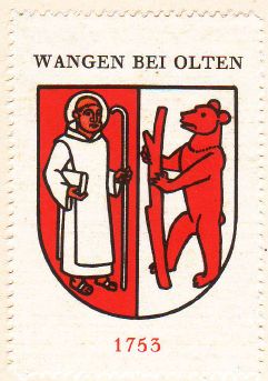 Wappen von/Blason de Wangen bei Olten
