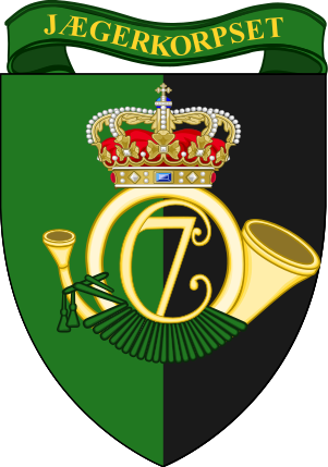 Arms of The Jaeger Corps, Danish Army
