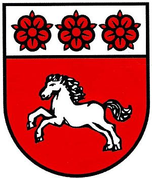 Wappen von Roßdorf (Thüringen)/Arms (crest) of Roßdorf (Thüringen)