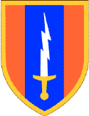 center Arms of 1st Signal Brigade, US Army