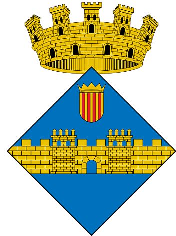 Escudo de Vilafranca del Penedès/Arms (crest) of Vilafranca del Penedès