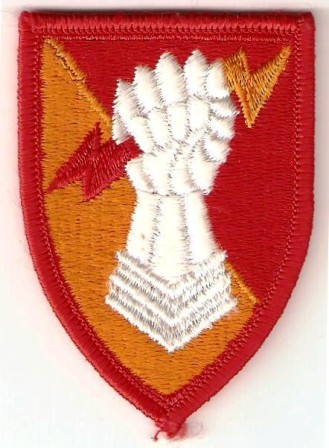 Coat of arms (crest) of 38th Air Defense Brigade, US Army