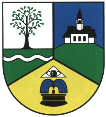 Wappen von Erlbach-Kirchberg/Arms (crest) of Erlbach-Kirchberg
