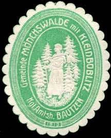 Wappen von Mönchswalde/Arms (crest) of Mönchswalde