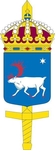 Coat of arms (crest) of the Military Region North, Sweden