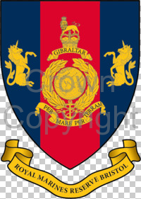 Arms of Royal Marines Reserve Bristol