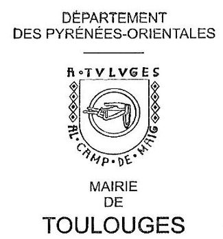 Blason de Toulouges