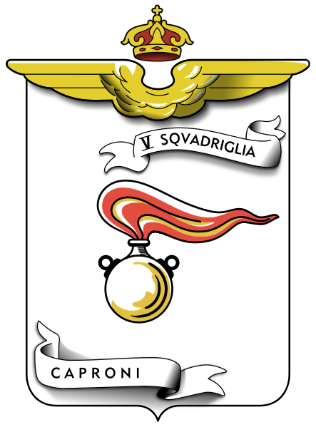 File:V Caproni Squadron, Regia Aeronautica.png