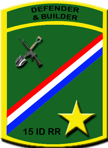 Coat of arms (crest) of the 15th Infantry Division (Ready Reserve), Philippine Army