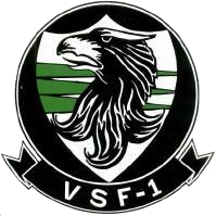 Antisubmarine Fighter Squadron 1 (VSF-1) War Eagles, US Navy.png