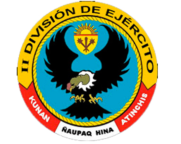 Arms (crest) of II Army Division, Army of Peru