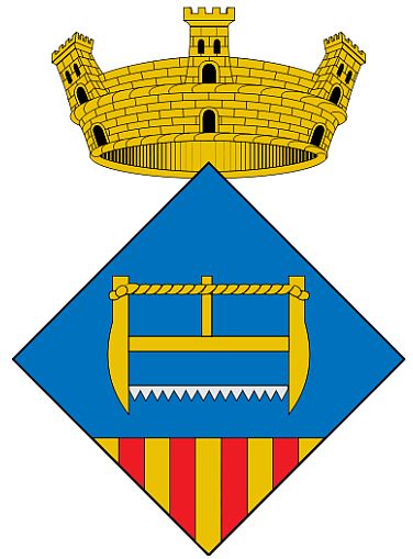 Escudo de Sant Feliu Sasserra/Arms (crest) of Sant Feliu Sasserra