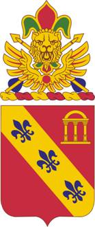 Coat of arms (crest) of 319th Field Artillery Regiment, US Army