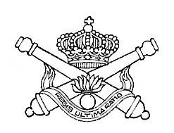 Coat of arms (crest) of the Artillery, Belgian Army