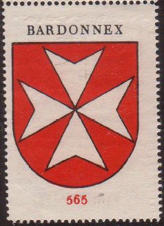 Wappen von/Blason de Bardonnex