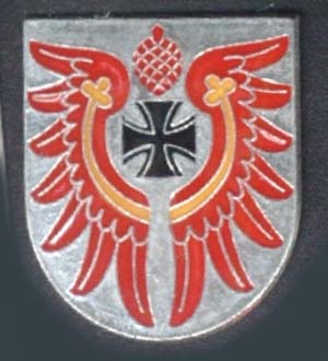 Coat of arms (crest) of the District Defence Command 833, German Army