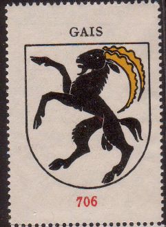 Wappen von/Blason de Gais (Appenzell Ausserrhoden)