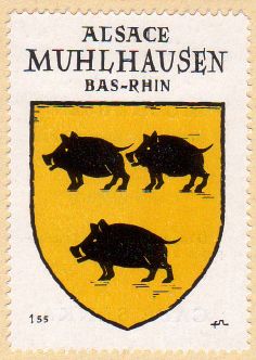 Blason de Mulhausen