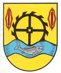 Wappen von Oberweiler-Tiefenbach / Arms of Oberweiler-Tiefenbach