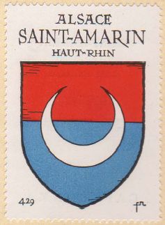 Blason de Saint-Amarin