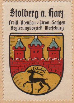 Wappen von Stolberg (Harz)