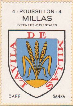 Blason de Millas/Coat of arms (crest) of {{PAGENAME