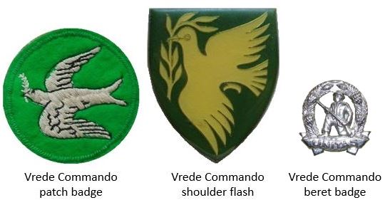 Coat of arms (crest) of the Vrede Commando, South African Army