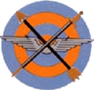 Coat of arms (crest) of the 55th Fighter Squadron, USAAF