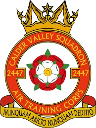 Coat of arms (crest) of the No 2447 (Calder Valley) Squadron, Air Training Corps