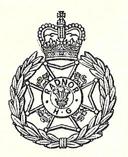 Coat of arms (crest) of the Radnorshire Home Guard, United Kingdom