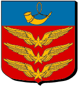 Le Bourget - Blason de Le Bourget / Armoiries - Coat of arms - crest of Le  Bourget