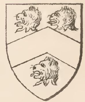 Arms (crest) of James Henry Monk