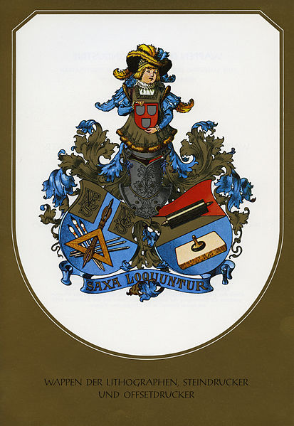 Coat of arms (crest) of Lithographs and Stoneprinters