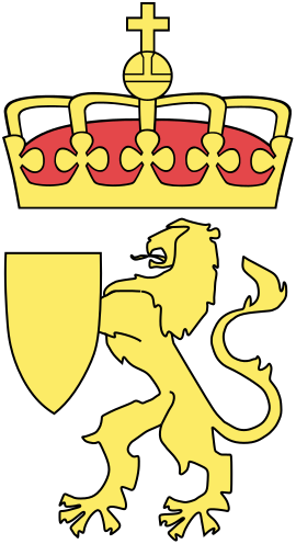 center Coat of arms (crest) of Norwegian Civil Defence